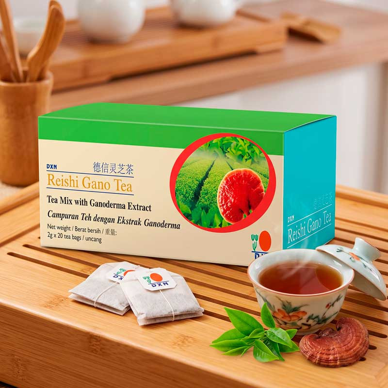 Té Reishi Gano - Té Negro con Ganoderma